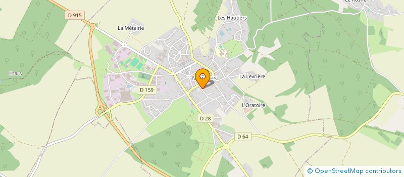 localisation de l'entreprise WAG-AUTO 95  MARINES