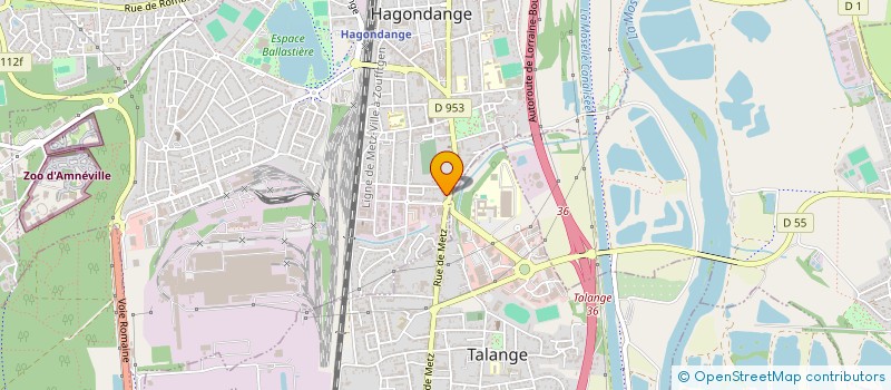 localisation de l'entreprise WAGENHEIM STEPHANE  HAGONDANGE