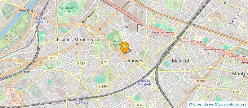 localisation de l'entreprise WAGG à VANVES