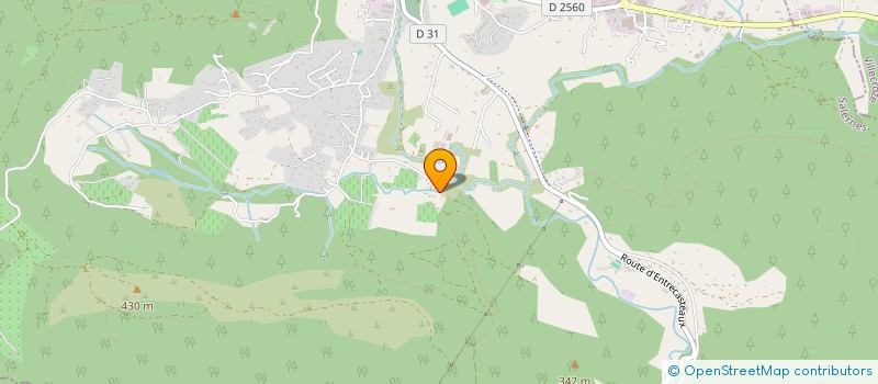 localisation de l'entreprise WAGG à SALERNES
