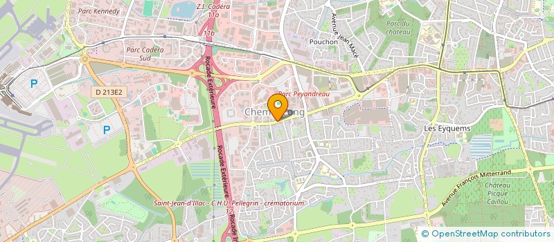 localisation de l'entreprise WAGIR  MERIGNAC