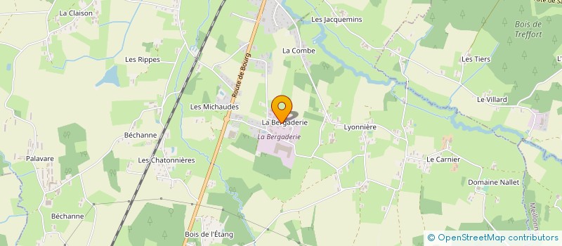 localisation de l'entreprise WAGNER à SAINT-ETIENNE-DU-BOIS