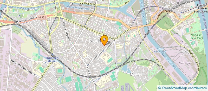 localisation de l'entreprise WAGNER à STRASBOURG