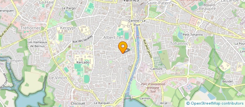 localisation de l'entreprise WAGNER à VANNES