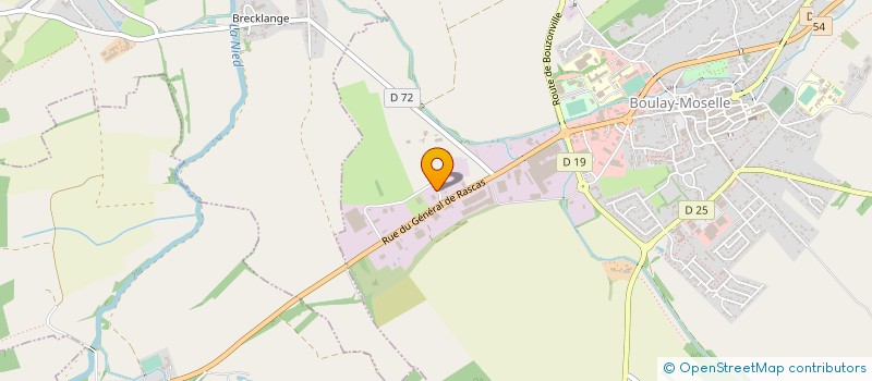 localisation de l'entreprise WAGNER BENOIT à BOULAY-MOSELLE