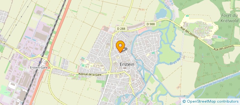 localisation de l'entreprise WAGNER CARRELAGE  GERSTHEIM