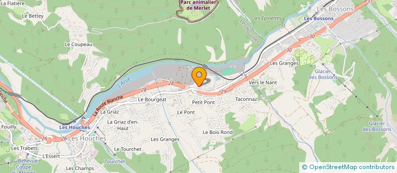 localisation de l'entreprise WAGNER CONSULTING à LES HOUCHES