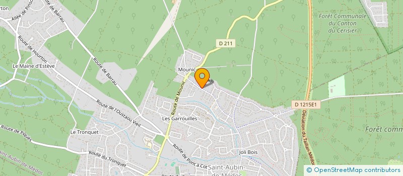 localisation de l'entreprise WAGNER LEGACY  SAINT-AUBIN-DE-MEDOC