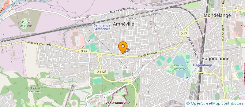 localisation de l'entreprise WAGNER NICOLAS  AMNEVILLE