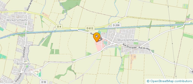 localisation de l'entreprise WAGNER'S  MUNTZENHEIM