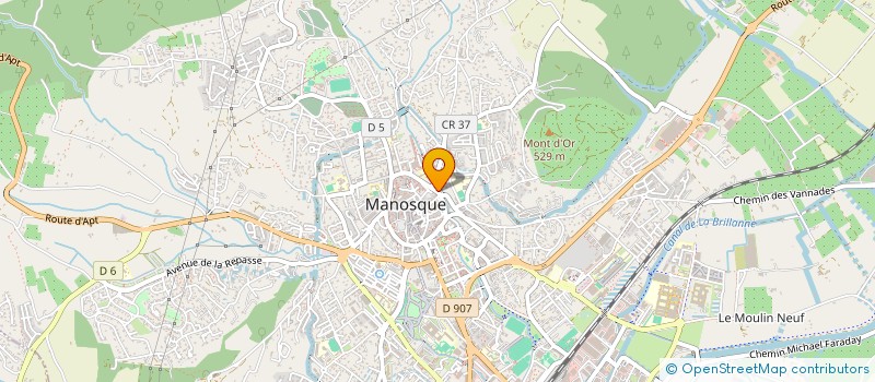 localisation de l'entreprise WAGNER SARL à MANOSQUE