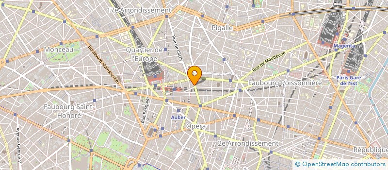 localisation de l'entreprise WAGONS 2 à PARIS