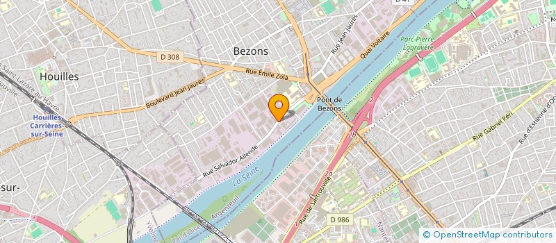 localisation de l'entreprise WAGRAM EDITIONS  BEZONS