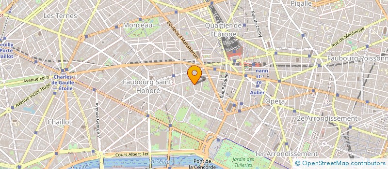 localisation de l'entreprise WAGRAM INVEST SAS à PARIS