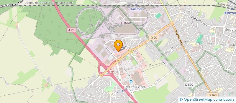 localisation de l'entreprise WAGRAM PARTICIPATIONS à PETITE-FORET