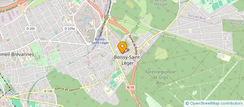 localisation de l'entreprise WAGRAM RENOVATION à BOISSY-SAINT-LEGER