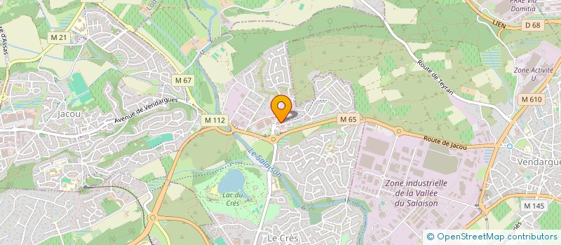 localisation de l'entreprise WAH  LUNEL