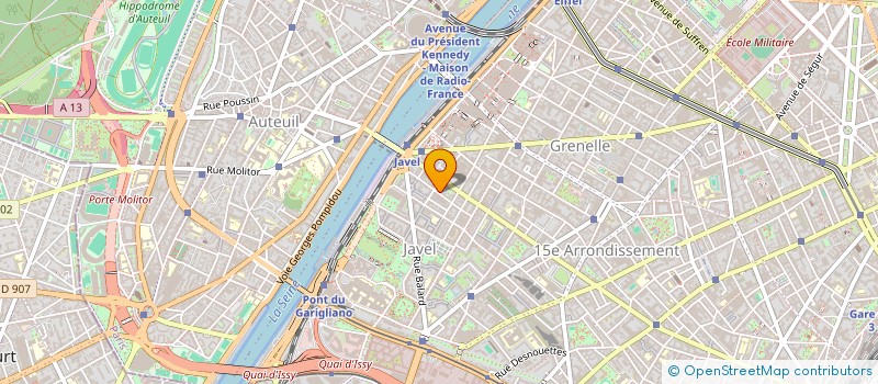 localisation de l'entreprise WAHAB à ISSY-LES-MOULINEAUX