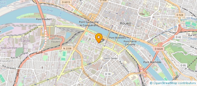 localisation de l'entreprise WAHDA INSTITUT à ROUEN