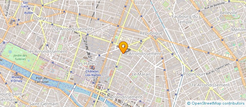 localisation de l'entreprise WAHID TLILI  PARIS