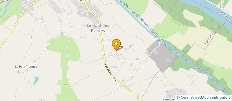 localisation de l'entreprise WAHIE CONCEPT à CHATILLON-SUR-LOIRE