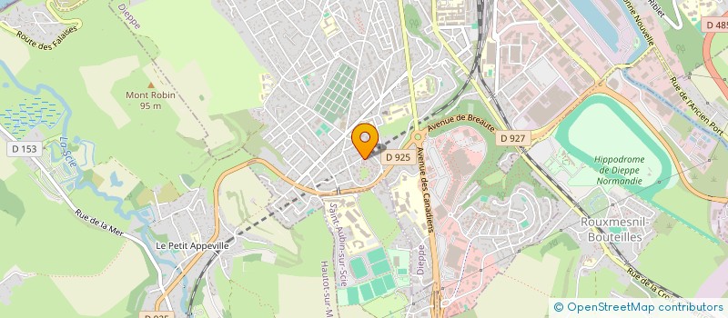 localisation de l'entreprise WAHIM SERVICES à DIEPPE