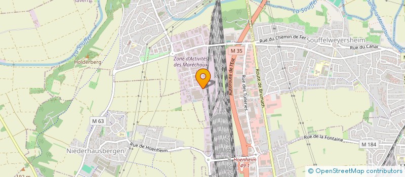localisation de l'entreprise WAHL FRANCE SAS à MUNDOLSHEIM