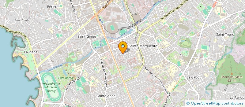 localisation de l'entreprise WAHN'S à MARSEILLE