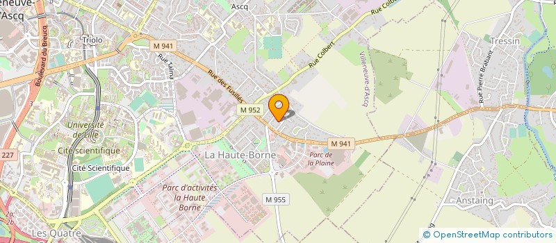 localisation de l'entreprise WAHO TRANSPORTS à VILLENEUVE-D'ASCQ