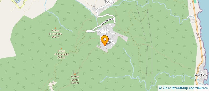 localisation de l'entreprise WAHOO  SARI-SOLENZARA