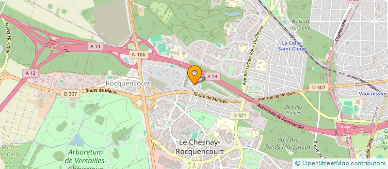 localisation de l'entreprise WAHOO III  LA CELLE-SAINT-CLOUD