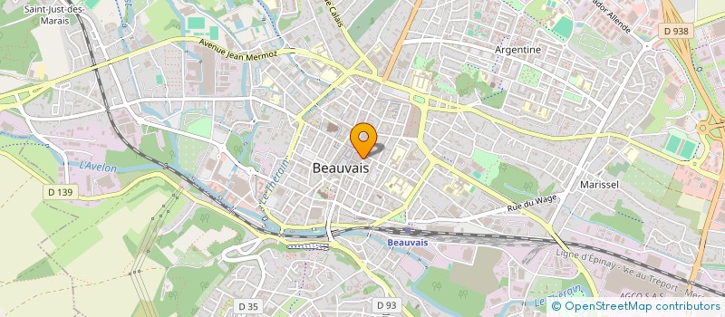 localisation de l'entreprise WAHREN HOLDING  BEAUVAIS