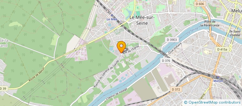 localisation de l'entreprise WAHRHEIT JEAN-JACQUES ET MARIE-CLAIRE  LE MEE-SUR-SEINE