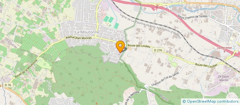 localisation de l'entreprise WAI POOL SQUARE  LA CRAU