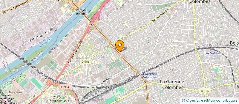 localisation de l'entreprise WAIALYS  COLOMBES