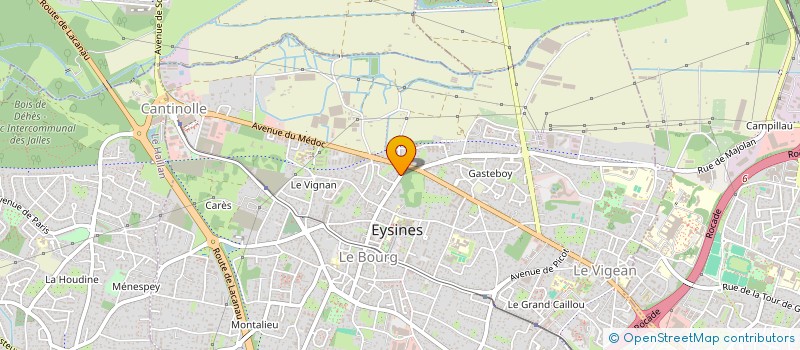 localisation de l'entreprise WAIGA  EYSINES