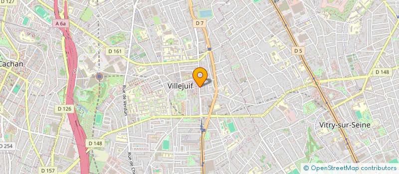 localisation de l'entreprise WAIL  VILLEJUIF