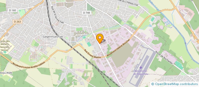 localisation de l'entreprise WAIL  HAGUENAU