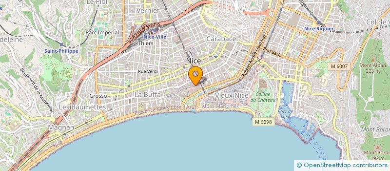 localisation de l'entreprise WAILER à LE CANNET