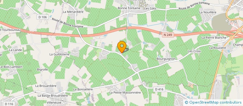 localisation de l'entreprise WAILLOU GALETTES  VALLET