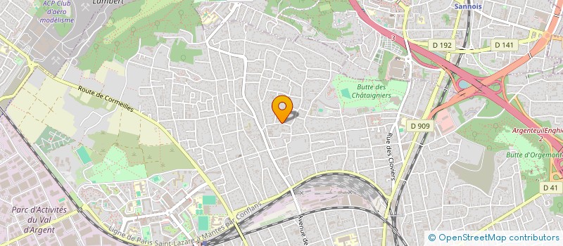 localisation de l'entreprise WAINRA CONSULTING  ARGENTEUIL