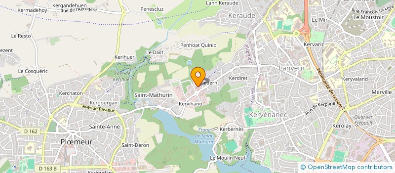 localisation de l'entreprise WAINVAM-E  PLOEMEUR