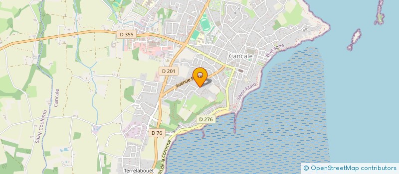 localisation de l'entreprise WAINWRIGHT  CANCALE