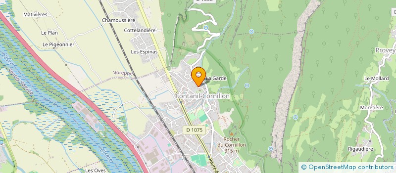 localisation de l'entreprise WAIR  FONTANIL-CORNILLON