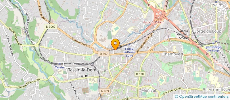 localisation de l'entreprise WAIREVER  TASSIN-LA-DEMI-LUNE