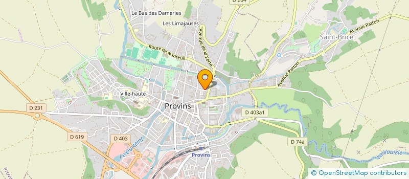 localisation de l'entreprise WAIRY SEL  PROVINS