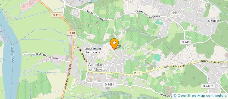 localisation de l'entreprise WAIT MARKETING AGENCY  CAMBLANES-ET-MEYNAC