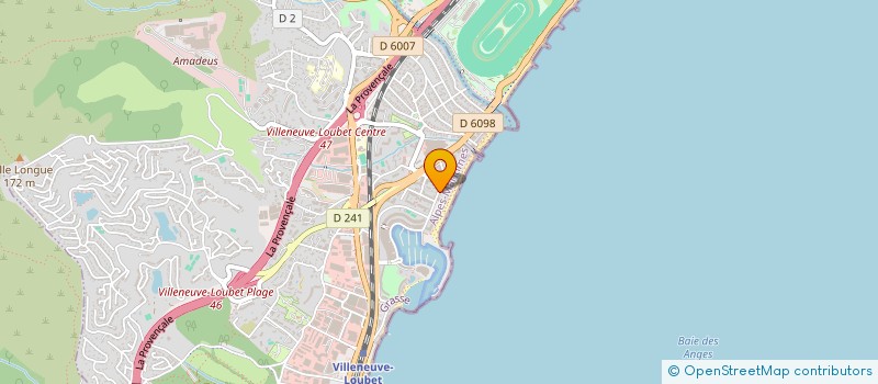 localisation de l'entreprise WAITIKI à VILLENEUVE-LOUBET