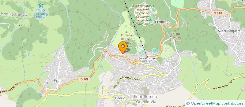 localisation de l'entreprise WAITING FOR THE SUN  FONT-ROMEU-ODEILLO-VIA