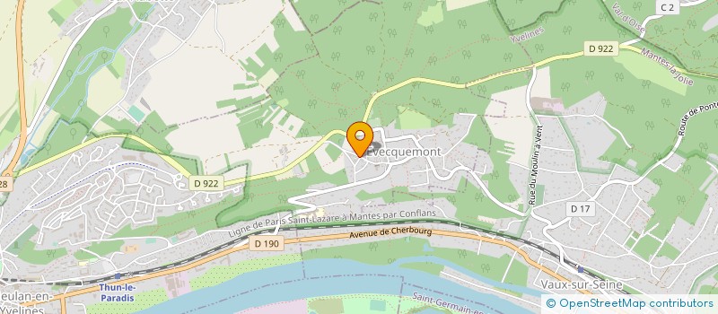 localisation de l'entreprise WAITMOI CORPORATION  EVECQUEMONT